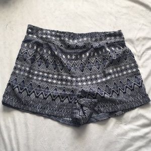 Charlotte Russe Printed Shorts